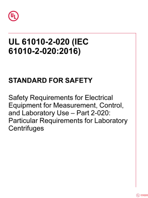 UL 61010-2-020 PDF UL 61010-2-020 PDF